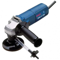 Politriz angular com água