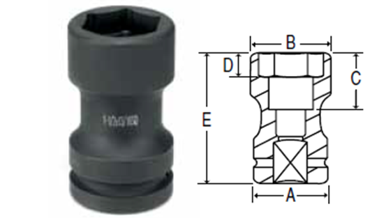 DIN-3121 SOQUETES DE IMPACTO DIN-3129 - Imagem 2