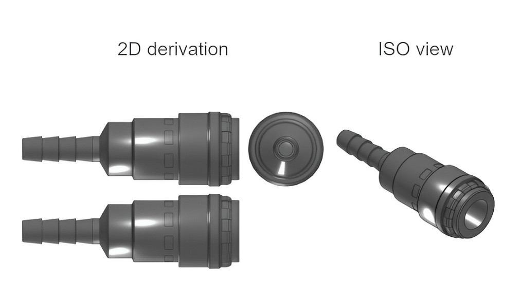 Engate rapido - Soquetes para conexao de mangueira Hi Cupla - Serie 200 (SH) - Imagem 6