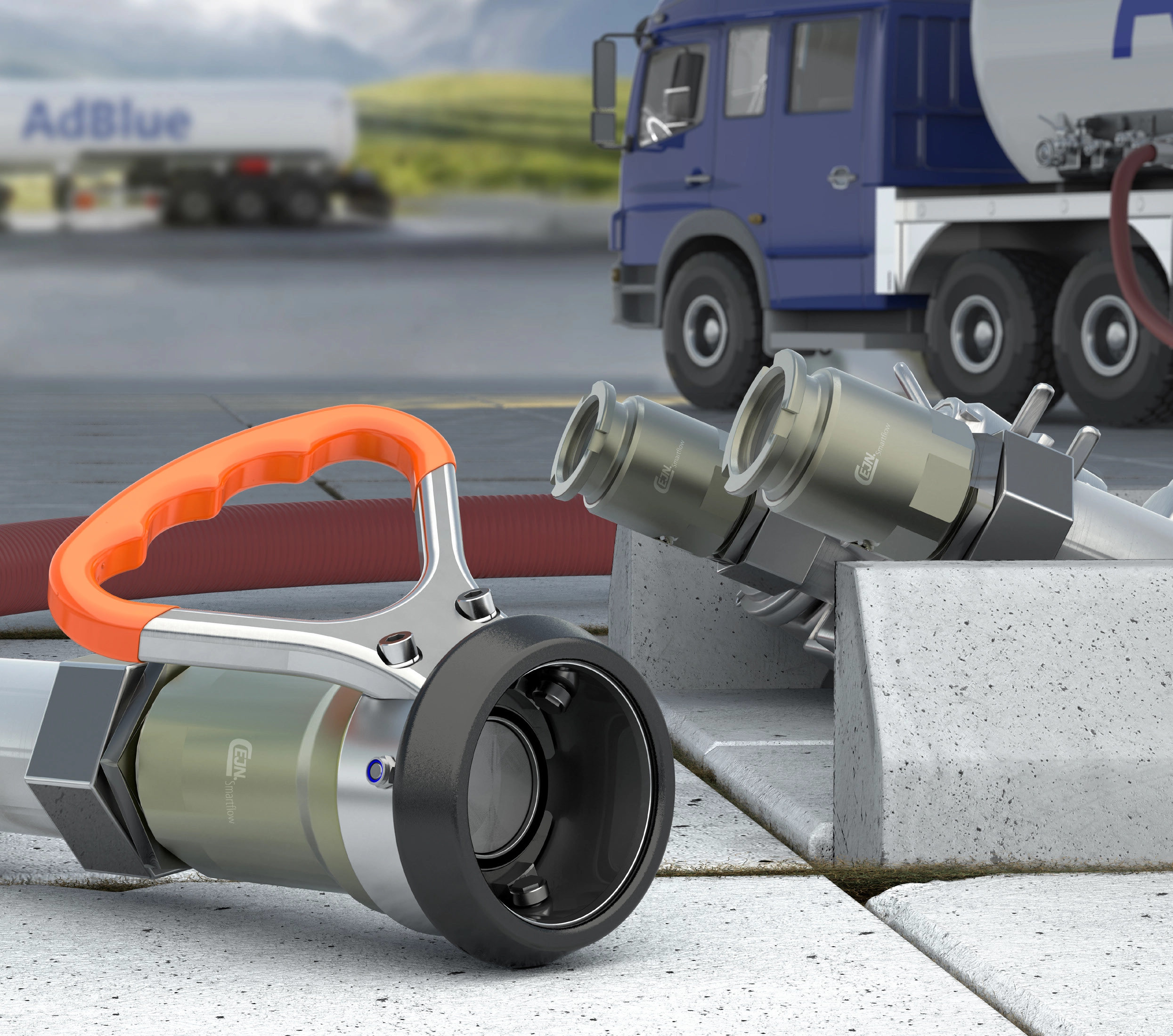 Engate Smartflow Dry Break Acoplamento seco para transferencia de fluidos - Imagem 3