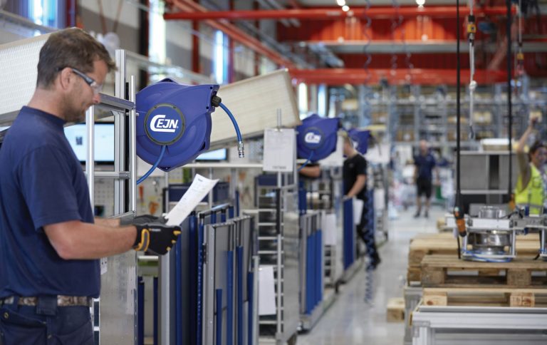 Enroladores industriais de mangueira para ar comprimido (fechado) - Imagem 5